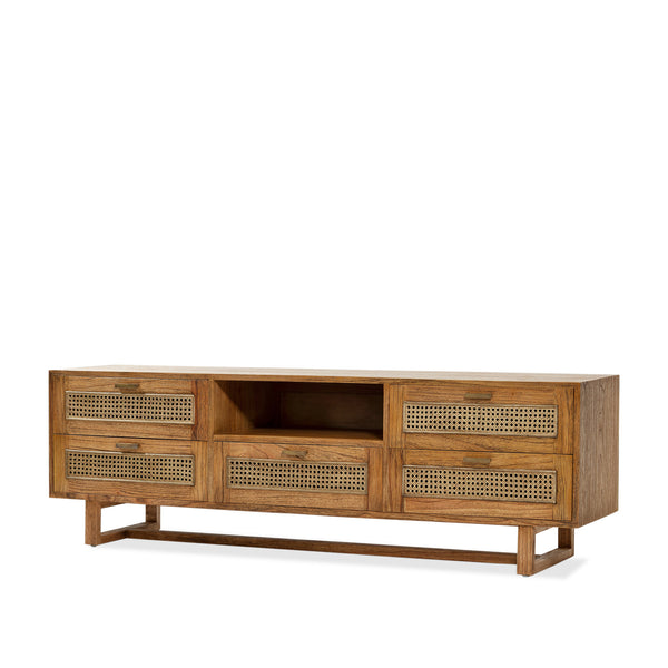 Fitzgerald Entertainment Unit 2x3 — Antique Mindi - Empire Home