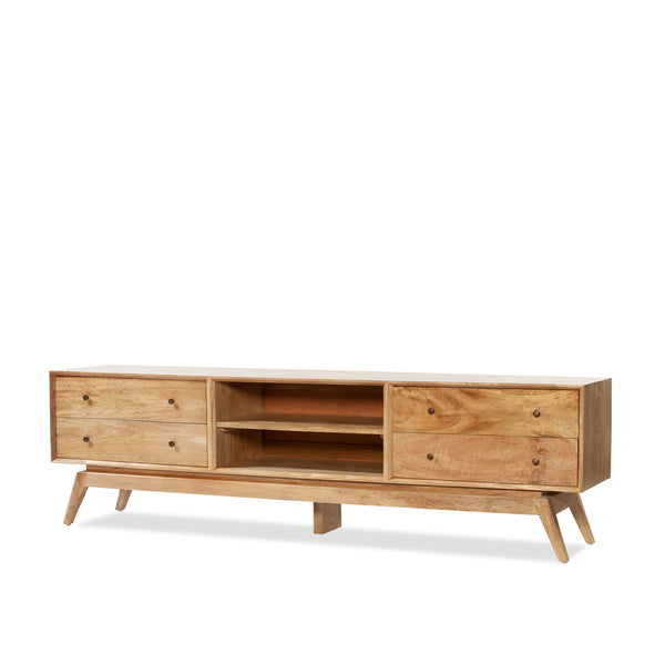 Sari Entertainment Unit 2x3 — Natural Sealed - Empire Home