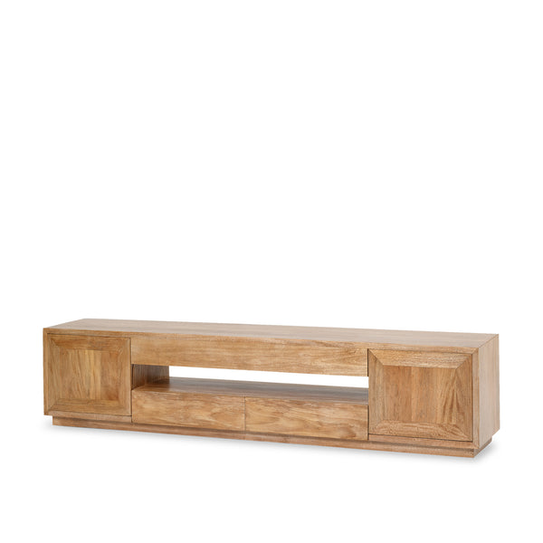 Villa Entertainment Unit — Natural Sealed - Empire Home