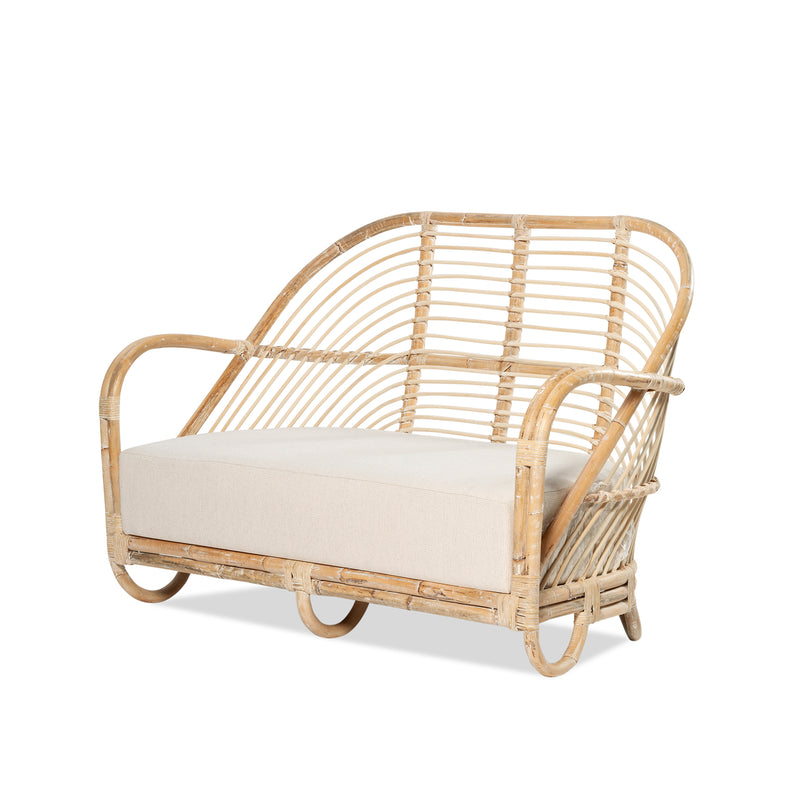 Martini Sofa — White Wash/Bahama Sand - Empire Home
