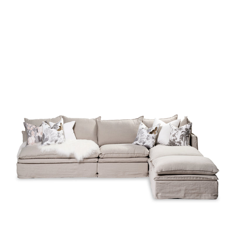 Yuki Modular Sofa — Cream - Empire Home
