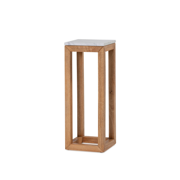 Parlour Stand — Rustic Matte/Marble Top - Empire Home