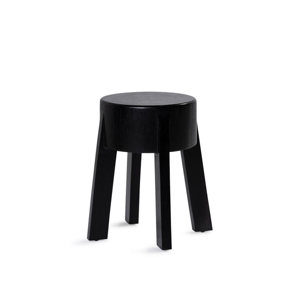 Meh Stool 4 Legs — Black - Empire Home