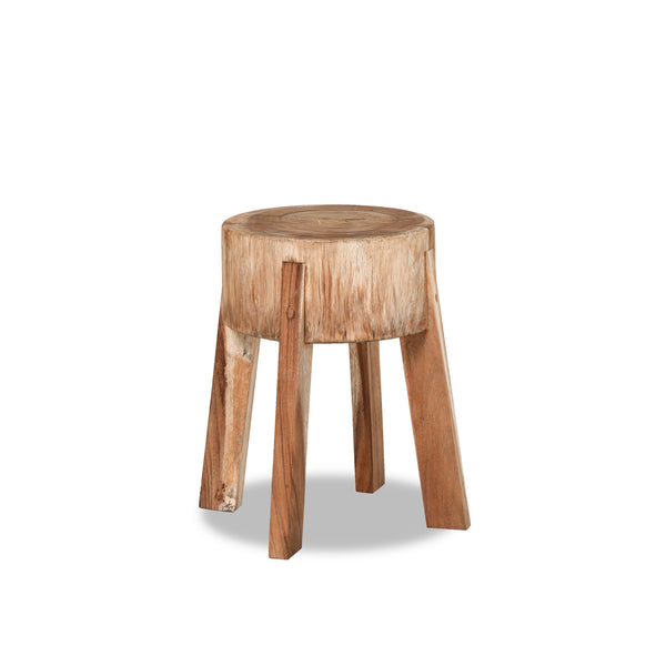 Meh Stool 4 Legs — Raw - Empire Home