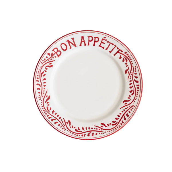 Bon Dinner Plate — Red - Empire Home