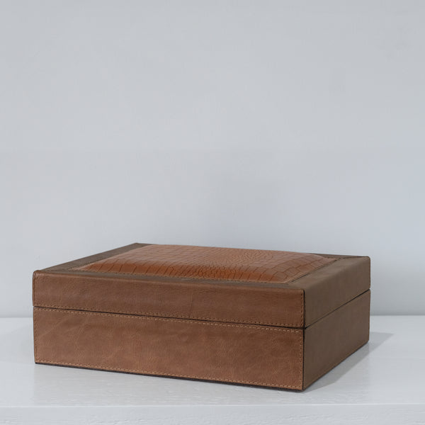 Chateau Leather Box - Empire Home