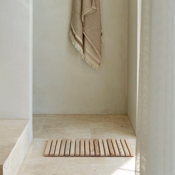 Wooden Bath Mat - Empire Home