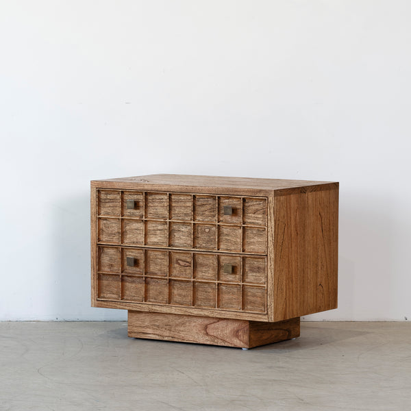 Bruno Bedside — Antique Mindi - Empire Home