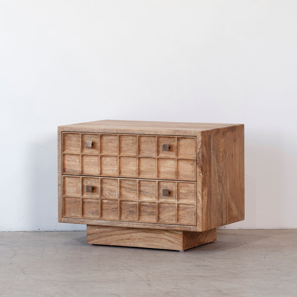 Bruno Bedside — Rustic Matte - Empire Home
