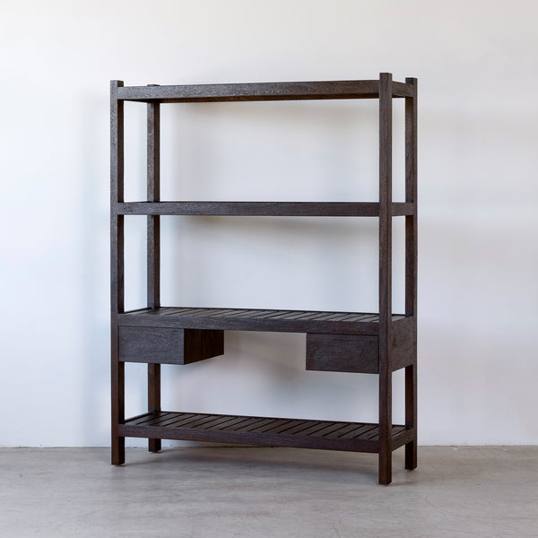 Kitchen Shelving Rack — Espresso - Empire Home