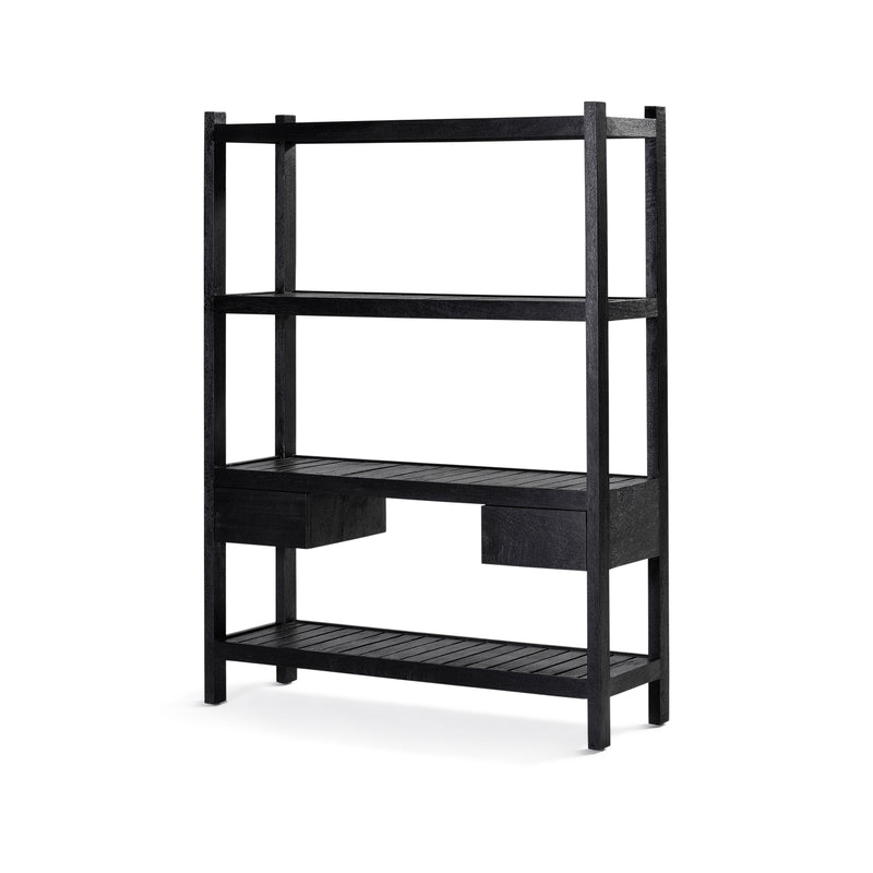 Kitchen Shelving Rack — Black - Empire Home