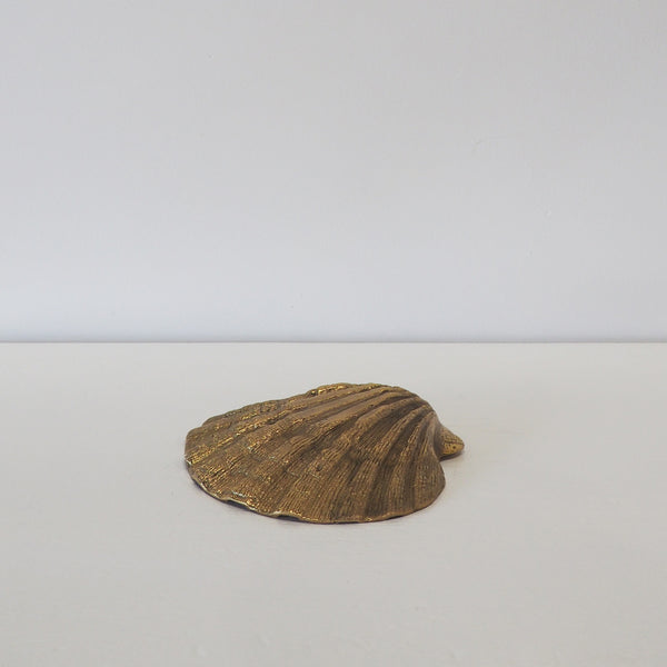 Brass Cockle Shell - Empire Home