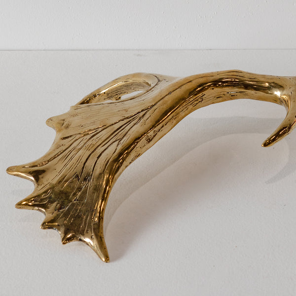 Brass Elk Horn - Empire Home