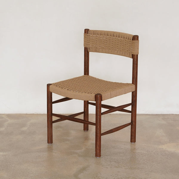 Bruce Dining Chair — Rustic Walnut - Empire Home