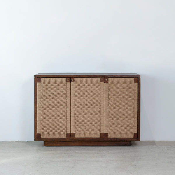 Holly 3 Door Buffet — Rustic Walnut - Empire Home