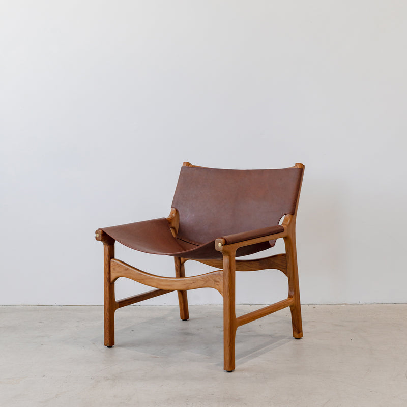 Austin Sling Chair — Burgundy - Empire Home