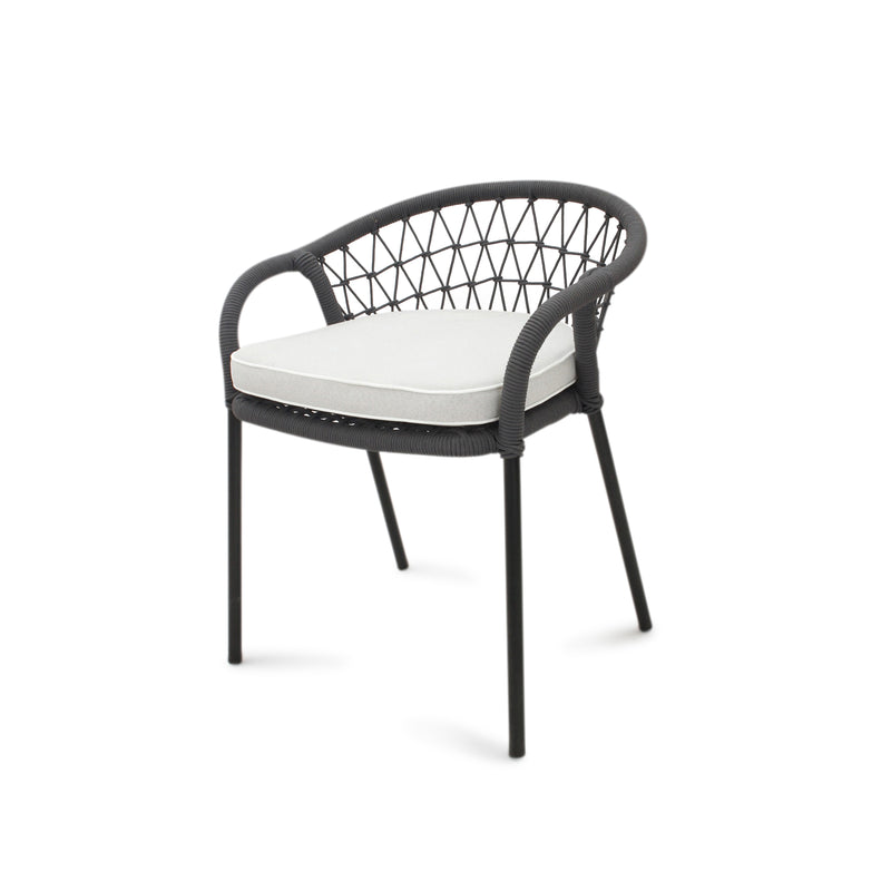 Nelly Outdoor Chair — Black - Empire Home