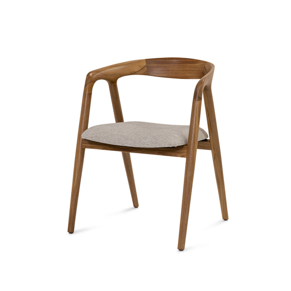Ralph Teak Chair — Raw/Fontelina - Empire Home