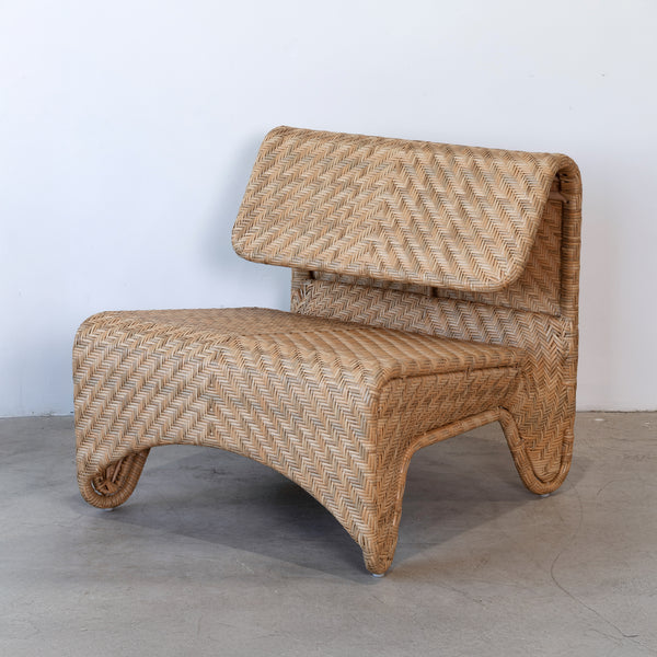 Zaza Outdoor Chair — Natural Hex Weave - Empire Home