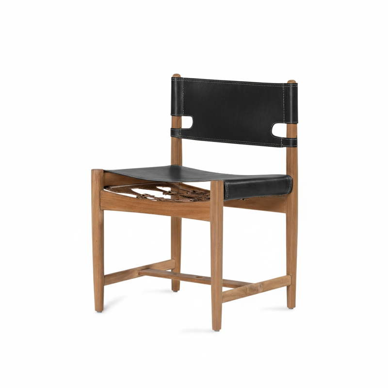 Austin Side Chair — Black - Empire Home