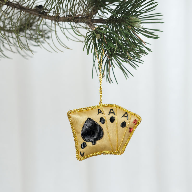 Hand Beaded Deck Of Cards - Empire Home