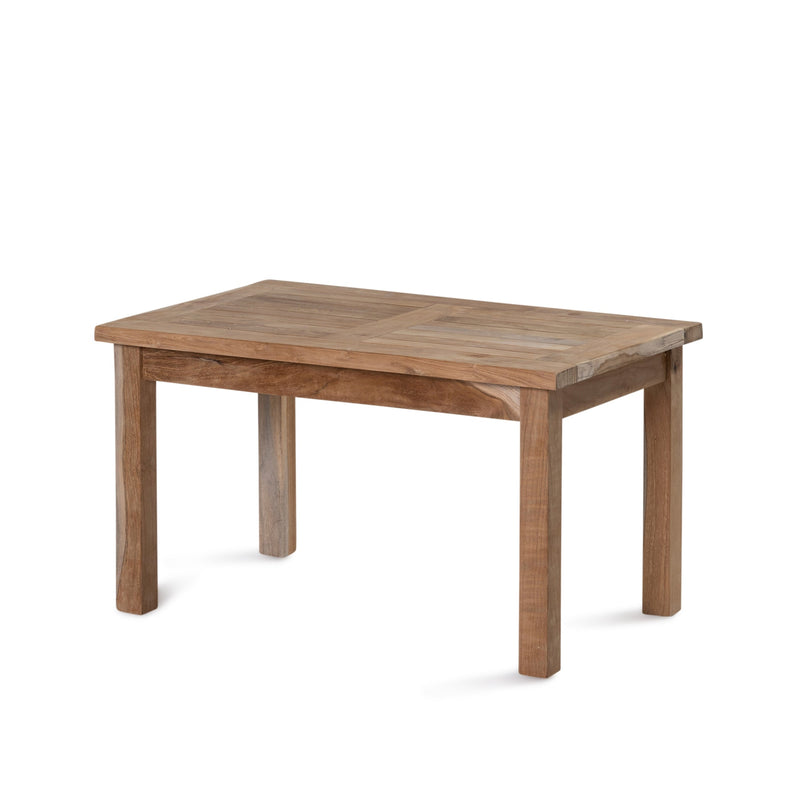 Teak Slatted Coffee Table — Rectangle - Empire Home