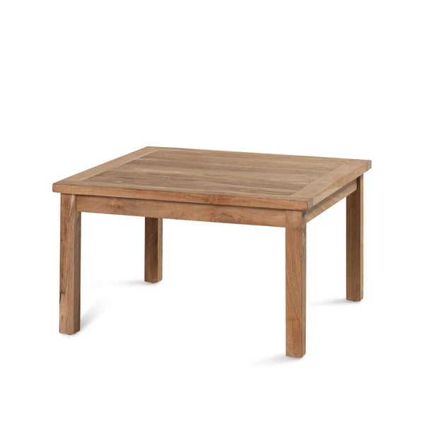 Teak Slatted Coffee Table — Square - Empire Home