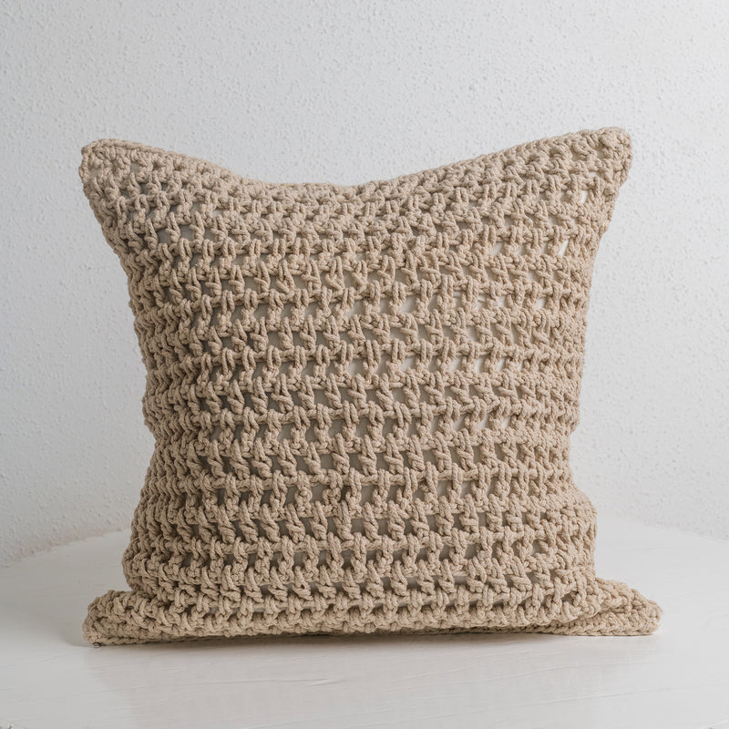 Giro Rope Cushion — Natural - Empire Home