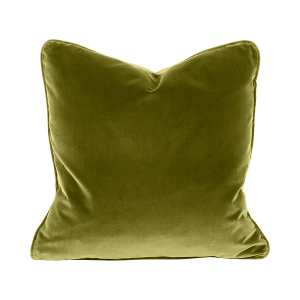 Empire Velvet Cushion — Olive - Empire Home