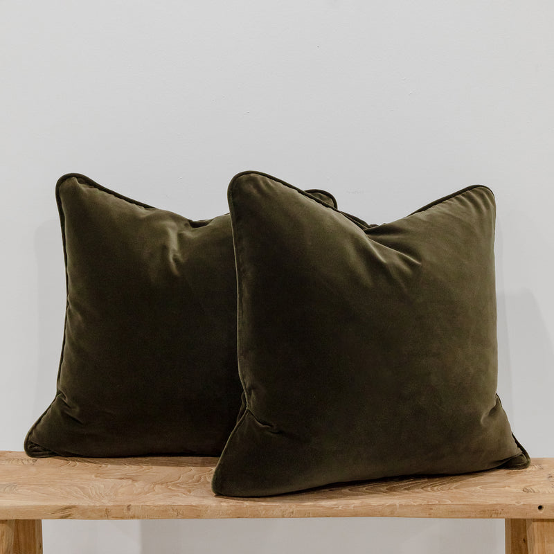 Empire Velvet Cushion — Cyprus - Empire Home