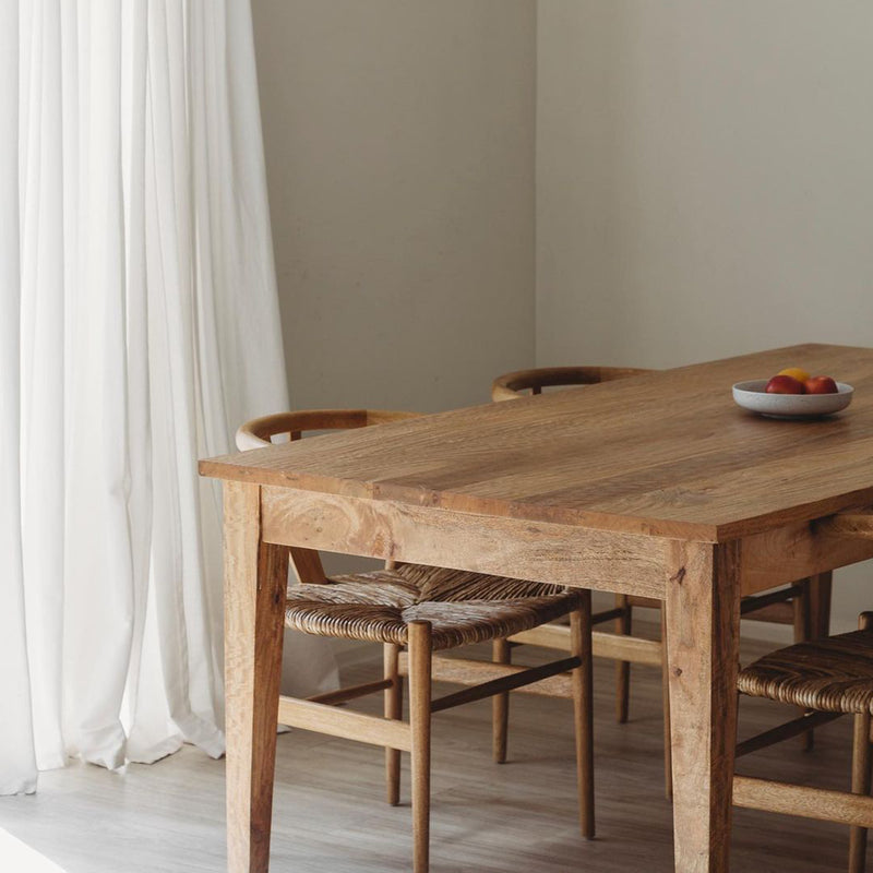 Balero Dining Table — Natural Sealed - Empire Home