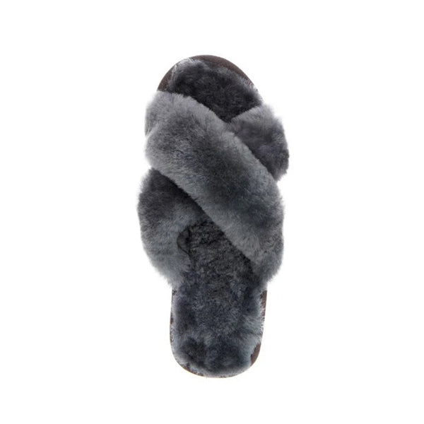 Mayberry Slipper — Charcoal - Empire Home