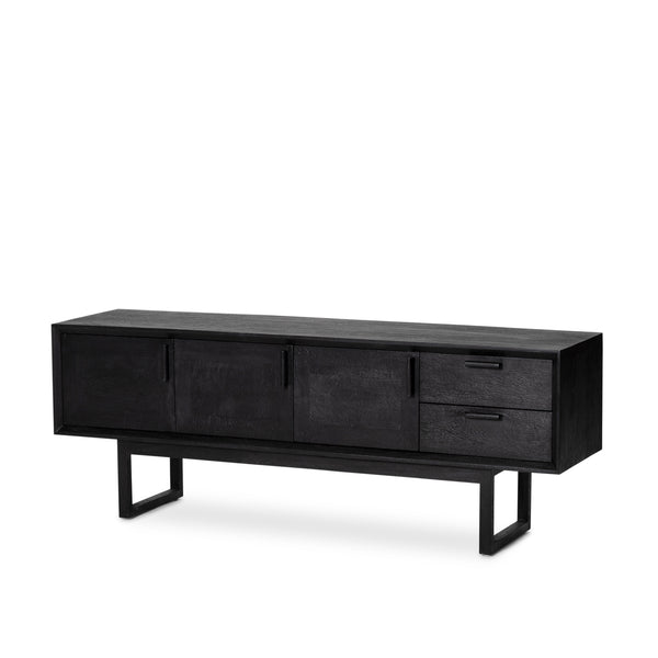 Enzo Entertainment Unit — Black - Empire Home