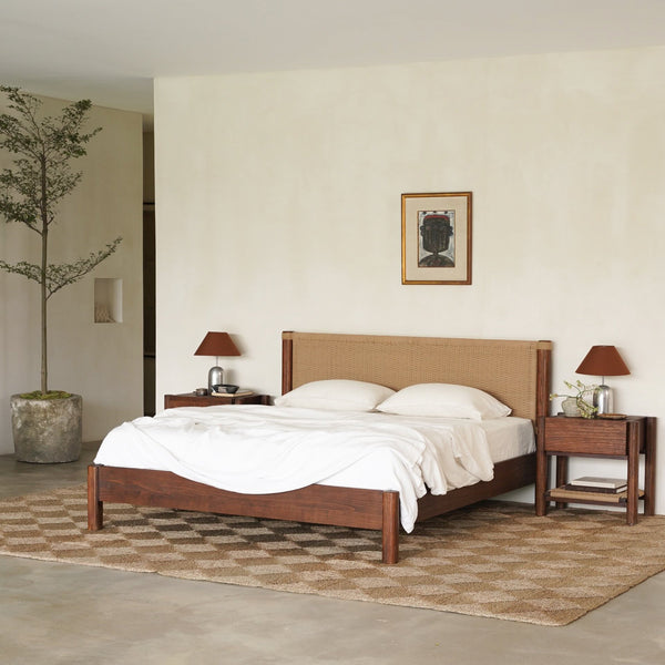 Holly Bed — Rustic Walnut - Empire Home