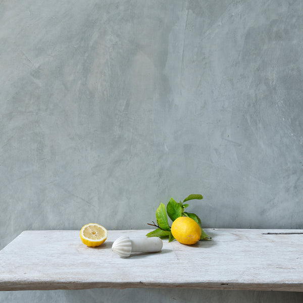 Ribbed Marble Citrus Juicer - Empire Home