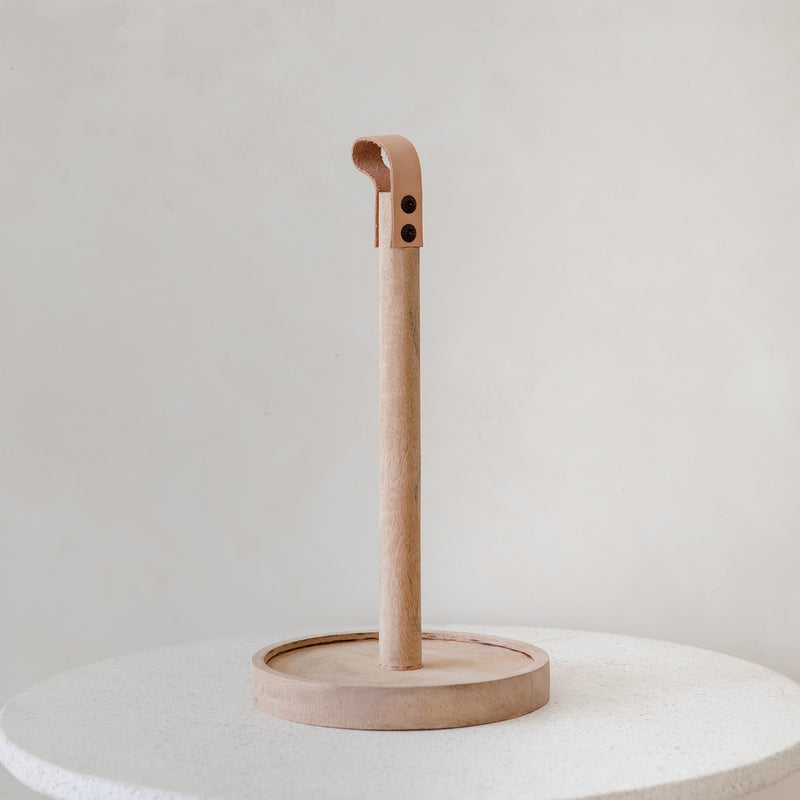 Wooden Paper Towel Holder - Empire Home