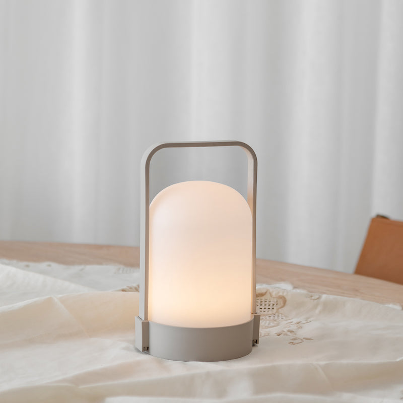 Zia LED Table Lamp — Sand - Empire Home