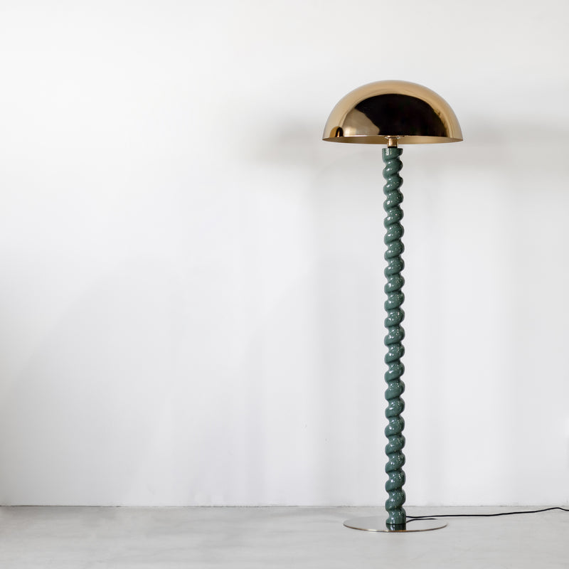 Estelle Floor Lamp — Green - Empire Home