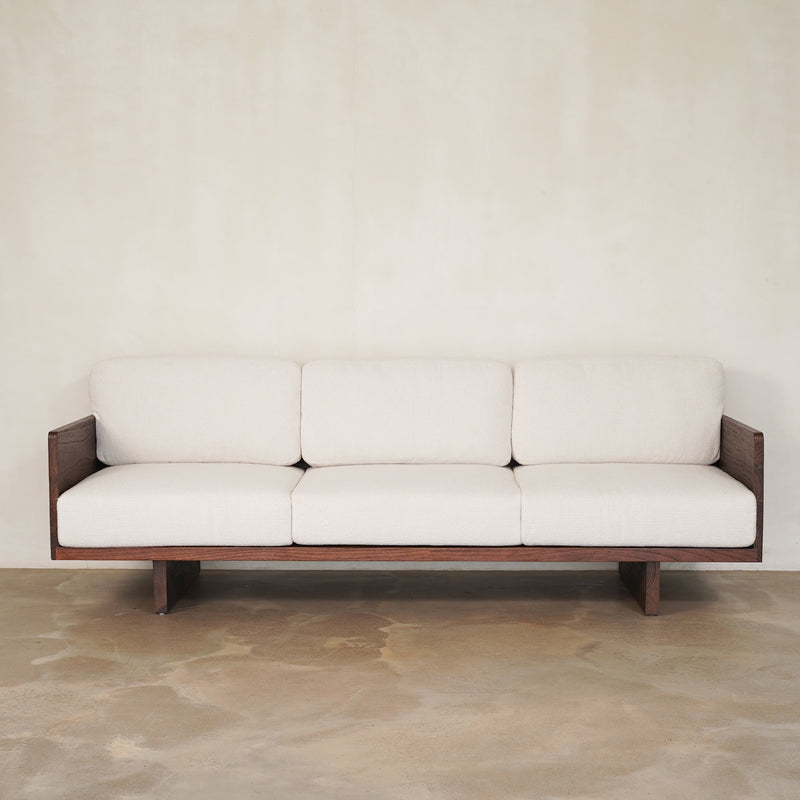 Platform Sofa — Rustic Walnut - Empire Home
