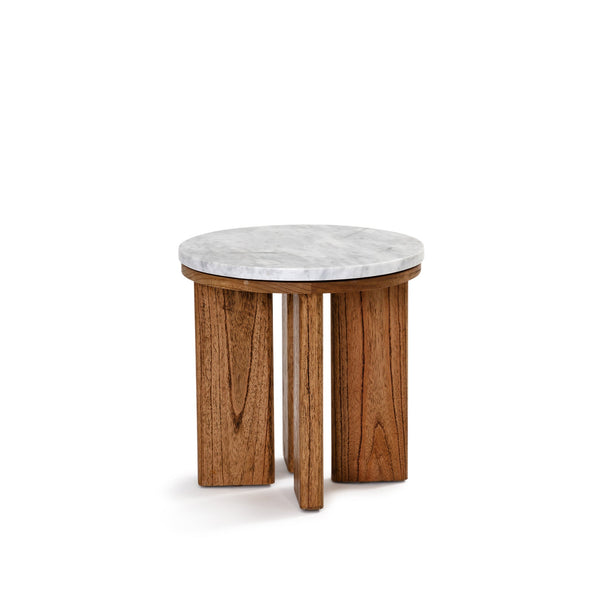 West Side Table — Antique Mindi/Marble - Empire Home
