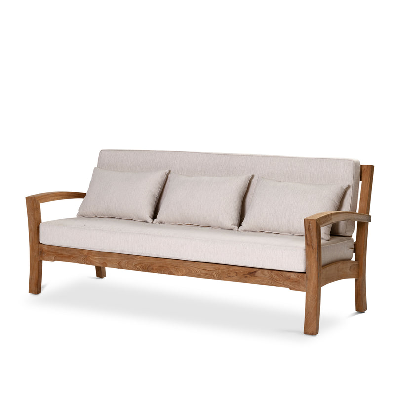 Salur 3 Seater Sofa — Raw/Bahama Sand - Empire Home