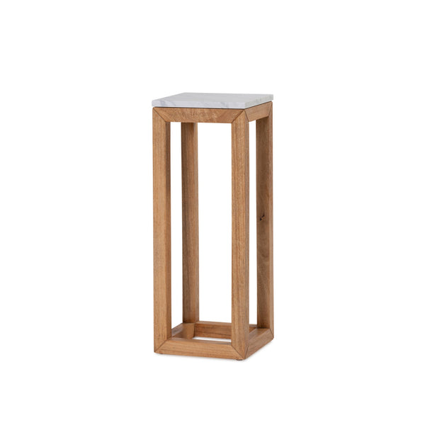 Parlour Stand — Rustic Matte/Marble Top - Empire Home