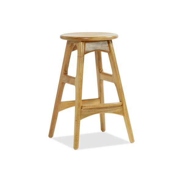 Deco Bar Stool — Natural Sealed - Empire Home