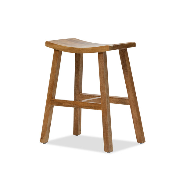 Sono Bar Stool — Natural Sealed - Empire Home