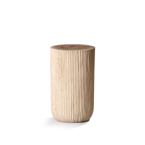 Meh Stripe Stool — Raw - Empire Home