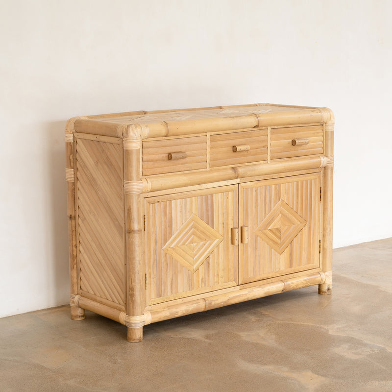 Studio Bamboo Console — 3 Drawer - Empire Home