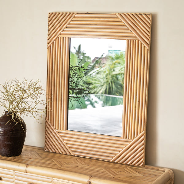 Studio Bamboo Mirror — Rectangle - Empire Home