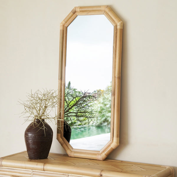 Studio Bamboo Mirror — Octagonal - Empire Home