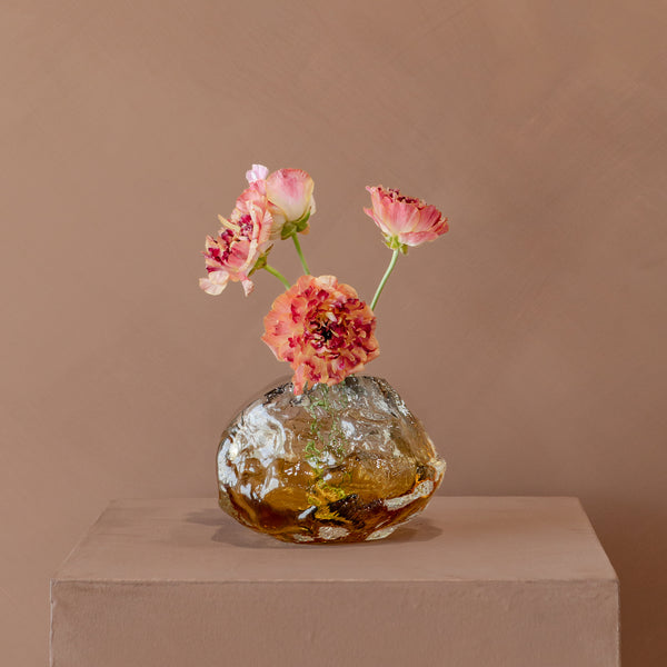 Dante Glass Vase — Short - Empire Home