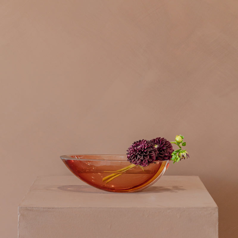 Vetro Glass Bowl — Pink - Empire Home